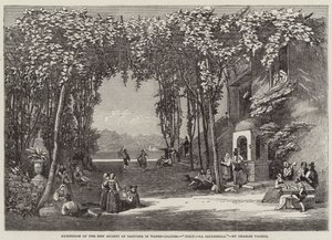 Italien, La Saltarella (gravyr) av English School