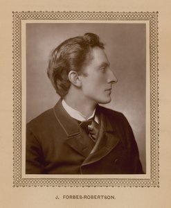 J Forbes-Robertson, från ett fotografi som tagits speciellt för Teatern av English School