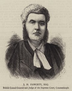 J H Fawcett, Esquire (gravyr) av English School