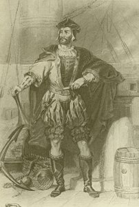 Jacques Cartier (1494-1557, fransk upptäcktsresande av English School