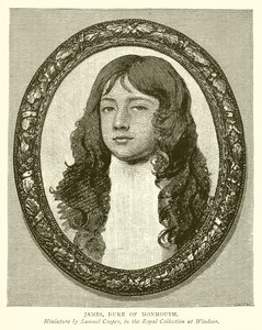 James, hertig av Monmouth av English School