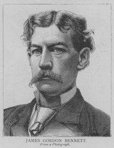 James Gordon Bennett (gravyr) av English School