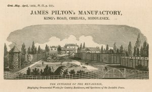 James Piltons Manufactory, Kings Road, Chelsea av English School