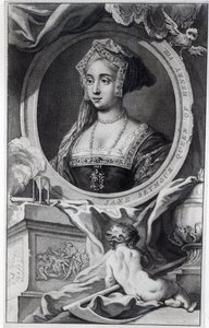 Jane Seymour, graverad av Jacobus Houbraken, 1746 av English School