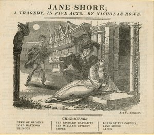 Jane Shore, en tragedi i fem akter. av English School