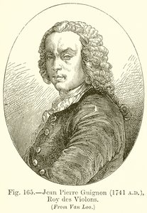 Jean Pierre Guignon, kung av violinerna 1741 av English School