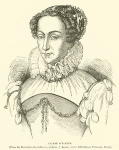 Jeanne av Albret (gravyr) av English School