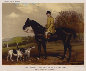 Jem Morgan, Huntsman of the Berkeley Hunt, Temp, Earl of Lonsdale av English School