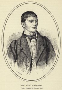 Jem Ward, Champion, Från en målning av Patten, 1826 av English School