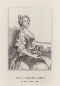 Jenny Cameron, Flora Macdonald (gravyr) av English School