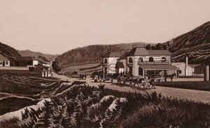 Jersey, Chanelöarna: Greve de Lecq (litografi) av English School