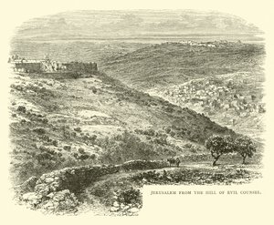 Jerusalem från det ondas kulle Råd av English School
