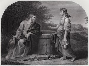 Jesus och samariten av English School