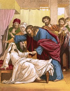 Jesus väcker härskarens dotter