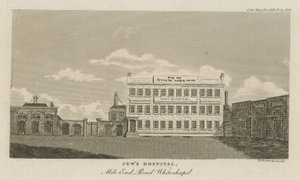 Jews Hospital, Mile End Road, Whitechapel av English School