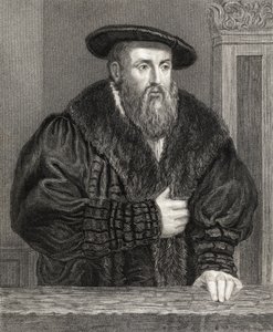 Johannes Kepler (1571-1630) från Gallery of Portraits, publicerad 1833