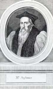 John Aylmer, Lord Bishop of London (1521-94) av English School
