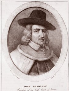 John Bradshaw, tillskriven Gravedon, graverad av de Langlume av English School