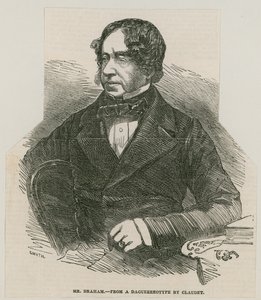 John Braham, sångare; från en daguerreotypi av Claudet av English School