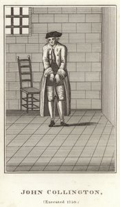 John Collington, avrättad 1750 av English School