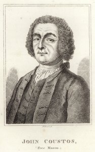 John Coustos, frimurare av English School