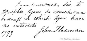 John Flaxman, (skulptör) av English School