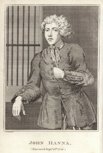 John Hanna, avrättad 14 september 1739 av English School