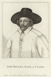 John Holles, Earl of Clare av English School