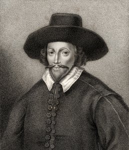 John Holles, graverad av Bocquet, illustration från 