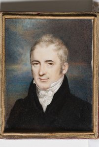 John Jacob Holtzapffel, ca 1805 (wc på elfenben) av English School