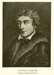 John Keats (1795-1821) av English School