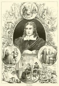 John Milton (gravyr) av English School