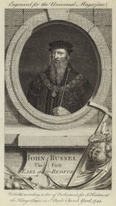 John Russel, den första earlen av Bedford av English School