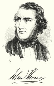 John Thomas, den välkände skulptören och modellören (gravyr) av English School