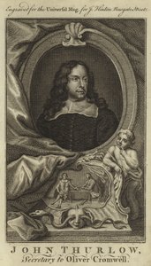 John Thurlow, sekreterare för Oliver Cromwell av English School