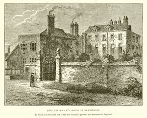 John Tradescants House i Kennington av English School
