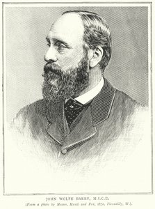 John Wolfe Barry, MICE (gravyr) av English School