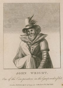 John Wright, einer der Verschwörer im Schießpulverkomplott von English School