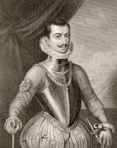 Johannes av Österrike, från "History of the Reign of Philip II", publicerad 1855 av English School