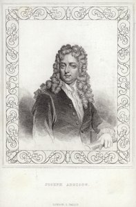 Joseph Addison, engelsk författare och politiker av English School