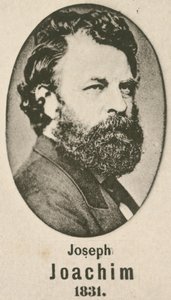 Joseph Joachim (gravyr) av English School