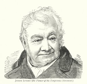 Joseph Livesey (gravyr) av English School