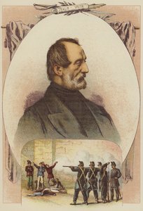 Joseph Mazzini, medborgare skjutna för att ha läst Mazzini