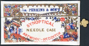 Joseph Perkins & Sons synoptiska nålfodral av English School