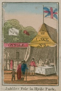 Jubileumsmässa i Hyde Park, 1814 av English School