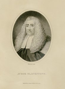 Domare Blackstone, ca 1800 (gravyr) av English School