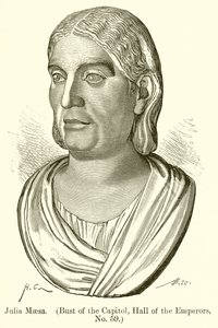 Julia Maesa. (Byst av Capitolium, Hall of the Emperors, nr 59)