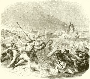 Julius Caesars invasion av Storbritannien av English School