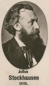 Julius Stockhausen (gravyr) av English School