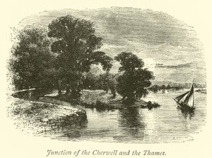 Korsningen mellan Cherwell och Themsen av English School